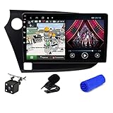 KCSOC 6 + 12. 8g dsp. Android 10 passen for Insight-Head Unit Multimedia-Video DVD Spieler GPS Navigation Carpaly Stereo-Autoradio Autoradio (Color : S9 8Core 4G 64G CAM)