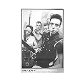 The Clash Poster Paris 1981