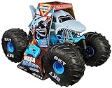 Monster Jam, offizieller Ferngesteuerter Gelände-Monster Truck Mega Megalodon, Maßstab 1:6, Kinderspielzeug für Jungen und Mädchen