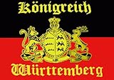 Königreich Württemberg Flagge 90 * 150 cm