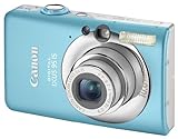Canon Digital IXUS 95 IS Digitalkamera (10 MP, 3-fach opt. Zoom, 6,4cm (2,5 Zoll) Display, Bildstabilisator) blau