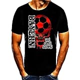 Bayern Fun Fußball Stadt Land T-Shirt (L, l)