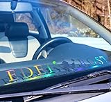 Hologramm Aufkleber Auto Edelrost Fronscheibenaufkleber,Oilslick Seitenaufkleber, Car tattoo Sticker