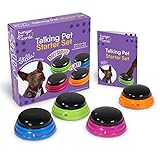 Hunger for Words Talking Pet Starter-Set, aufnahmefähige Tasten für Hunde, Hunde-Sprechtasten, bringen Sie Ihrem Hund das Sprechen bei, Mehrfarbig, 1 Stück (1er Pack), Kunststoff
