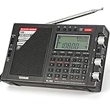 TECSUN PL-990 Tragbares Stereoradio Hochleistungs-Fullband-Digitalabstimmung FM AM Radio SW SSB Mit MP3 Bluetooth Lautsprecher