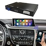 Road Top Kabellos Carplay Android Auto für Lexus NX RX is ES GS RC CT LS LX LC UX 2014-2019 Jahr mit kleinen Touchpad/Joystick, Carplay Retrofit Kit Decoder, Unterstützung Mirrorlink,