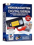 Videokassetten Digitalisieren 2024 - analog Audio und Video Konverter - VHS Kassetten mit Video Bearbeitung - von jeder analogen Quelle - VHS, VCR, DVD Video Rekorder für Windows 11 / 10 / 8 / 7