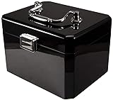 RQPBIJ Holzwache Display Box Organizer Black Top Watch Wooden Hülle Mode Uhr Aufbewahrung Verpackung Geschenkboxen Schmuck Hülle