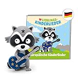 tonies Hörfigur für Toniebox, Lieblings-Kinderlieder – Europäische Kinderlieder, Hörspiel für Kinder ab 3 Jahren, Spielzeit ca. 50 Minuten