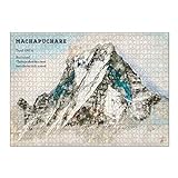 artboxONE Ravensburger-Puzzle XL (1000 Teile) Natur Machapuchare Mountain - Puzzle Mountains Adventurer Alpine