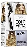 L'Oréal Paris Blondierung für Ombré-Look, Aufheller mit Anti-Haarbruch Technologie, Blondier-Set mit Expertenbürste, Colovista Bleach Kit Ombré, Ombré, 1 Stück