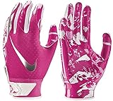 Nike Youth Vapor Jet 5.0 Receiver Handschuhe (weiß/pink, klein)