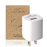 CozyHome Travel Plug Reise-Adapter - USB Reise-Stecker für die USA, China & weitere Länder | Mini US-Stecker Adapter Typ A (1x Reiseadapter)