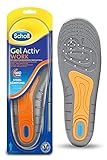 Scholl GelActiv Einlegesohlen Work für Arbeitsschuhe in 40-46,5 – Für stark beanspruchte Füße – 1 Paar Gelsohlen