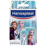 Hansaplast Kids FROZEN 2 Kinderpflaster (20 Strips), Wundpflaster mit Disney-Motiven zum Aufmuntern, schmerzlos zu entfernendes Pflaster Set