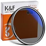 K&F Concept K-Serie Pro 77mm Slim Zirkularer Polfilter Polarisationsfilter CPL Filter Cirkular Polfilter Optisches Glas & Aluminium für Foto-Kameraobjektive