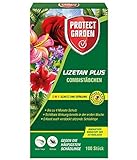 PROTECT GARDEN Lizetan Plus Combistäbchen Schädlingsfrei gegen Blattläuse und andere saugende Schädlinge und Premium-Dünger in Einem, 100 Stück
