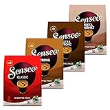 Senseo Koffiepads Variatiepakket (144 Pads Voor Senseo Koffiepadmachines), Met De Smaken Classic, Strong, Extra Strong En Mocca, 4 X 36 Pads 1 Kg