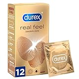 Durex FEEL REAL SENSITIVE 12 Stück, Transparent, One size