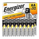 Energizer Batterien AA, Alkaline Power, 32 Stück Amazon Exklusiv