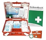 Erste-Hilfe-Koffer K10 - GASTRO für Betriebe nach aktueller DIN/EN 13157 inkl. Augenspülung + Brandgel + detektierbare Pflaster + Hydrogelverb