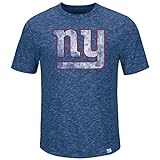 NFL Football T-Shirt NEW YORK NY GIANTS Logo Hyper (XX-LARGE)