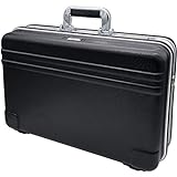 HEMMDAL Hartschalenkoffer, schwarz – flexible Fächer, leer – robuster ABS Koffer/Tragekoffer – inkl. Tragegurt – vielseitiger Werkzeugkoffer für Monteure, Elektriker uvm.