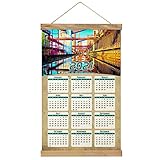 Deutschland Zeche Zollverein Essen Drucken Sie Poster Wandkalender 2021 12 Monate dekorative Malerei hängende Bilder Leinwand Holz 20,4 'x 13,1' GL-Germany-2607