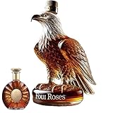 Bald Eagle Whisky Dekanter, Papa Hemmung Glass Whisky Dekanter Flasche - Eagle Whisky Dekanter, Exquisite Einzigartige Eagle -Alkohol -Flasche Für Familie, Feiertage, F