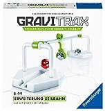 Ravensburger GraviTrax Erweiterung Seilbahn - Ideales Zubehör für spektakuläre Kugelbahnen, Konstruktionsspielzeug für Kinder ab 8 Jahren