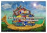 Der kreative Hauskalender (Wandkalender 2025 DIN A3 quer), CALVENDO Monatsk