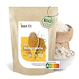 nur.fit by Nurafit BIO Reisprotein-Pulver 1kg mit 90 % Proteingehalt – Reiseiweißpulver aus kontrolliert biologischem Anbau - natürliches veganes Proteinpulver ohne Zusatzstoffe – vegan Protein