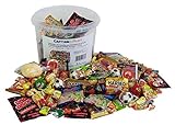 Süßigkeiten – Mix Party Box ohne Schokolade mit 1.2 kg, für Kindergeburtstag mit 6 Kinder(1.2 kg