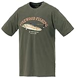 Pinewood T-Shirt Salmon khaki grün Gr. L