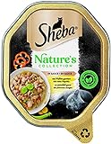 Sheba Nature´s Collection in Sauce - Natürliches und hochwertiges Katzen Nassfutter - Huhn - 22 x 85G