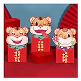 Chinesische rote Umschläge Chinesisches Neujahr Rotes Paket-Hong Bao, Neues Jahr Glück-roter Umschlag Mit Cartoon-Muster, Jungenmädchen Neujahr Geschenkumschlag, 9x17cm (Size : 30 pcs)
