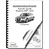 Audi A4 8K 2007-2015 6 Gang Schaltgetriebe 0B4 Kupplung Reparaturanleitung