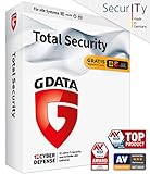 G DATA Total Security 2022 | 3 Geräte - 1 Jahr | Virenschutzprogramm | Passwort Manager | PC, Mac, Android, iOS | DVD | inkl. Webcam-Cover | zukünftige Updates inklusive