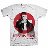 Bravado Herren T-Shirt Eminem Recovery - Weiß - Groß