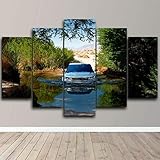 Artwork The Bild Leinwand Print Wandkunst Malerei Home Decor 5 Piece Suv 5 Sets Leinwand Wandkunst Auto Leinwand Drucke Bild Hd Poster Ready To Hang Holz R