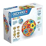 Geomag - Classic Masterbox Magnetische Bausteine für Kinder, Magnetisches Spielzeug, Grüne Kollektion 100 % Recyceltes Plastik, 3-99 Jahre, 388 Teile, 193, Supercolor