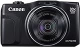 Canon PowerShot SX710 HS Digitalkamera (20,3 MPCMOS, 30-Fach Opt. Zoom, 60-Fach ZoomPlus, 7,5cm (3 Zoll) Display, Opt. Bildstabilisator, Full HD Movie 60p, WLAN, NFC) schwarz
