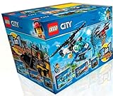 BRICKCOMPLETE Lego City 3er Set: 60207 Polizei Drohnenjagd, 60213 Feuerwehr am Hafen & 60219 Frontlader