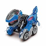 VTech Switch and Go Dinos RC T-Rex – Dino-Auto-Transformer mit Fernbedienung – 2in1 Spielzeug mit Dinostimme, Geräusch- und Lichteffekten – Für Kinder von 3-8 Jahren