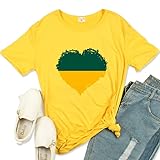 Ich stehe mit Ukraine Comfort Kurzarm-T-Shirt Unisex-Baumwoll-T-Shirt für Männer und Frauen (Gelb,XL)