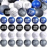 Jerify Motivierende Stressbälle, große inspirierende Stressbälle, bunter Schaumstoff für Erwachsene, Handübung, kleine Therapie, Fidgetlinderung, Angstspielzeug, Valentinstagsgeschenk, Fidget (kü