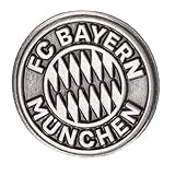 FC Bayern München Pin Logo Silber