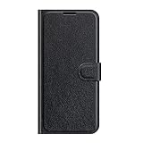 Zl one Schutzhülle für Samsung Galaxy Xcover 4 / 4S G390F, PU-Leder, magnetisch, stoßfest, Schwarz