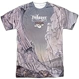 Yes Progressive Rock Music Band Relayer Album Cover Adult Front Print T-Shirt Gr. XL, weiß