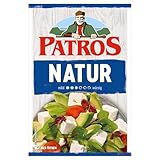 Patros Natur mild-würziger Hirtenkäse - Käse in Salzlake - Pur, zum Salat & zum Überbacken, 180 g, M